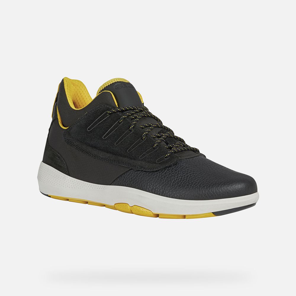 Geox Erkek Bot Siyah - Modual Abx - UVS-572304